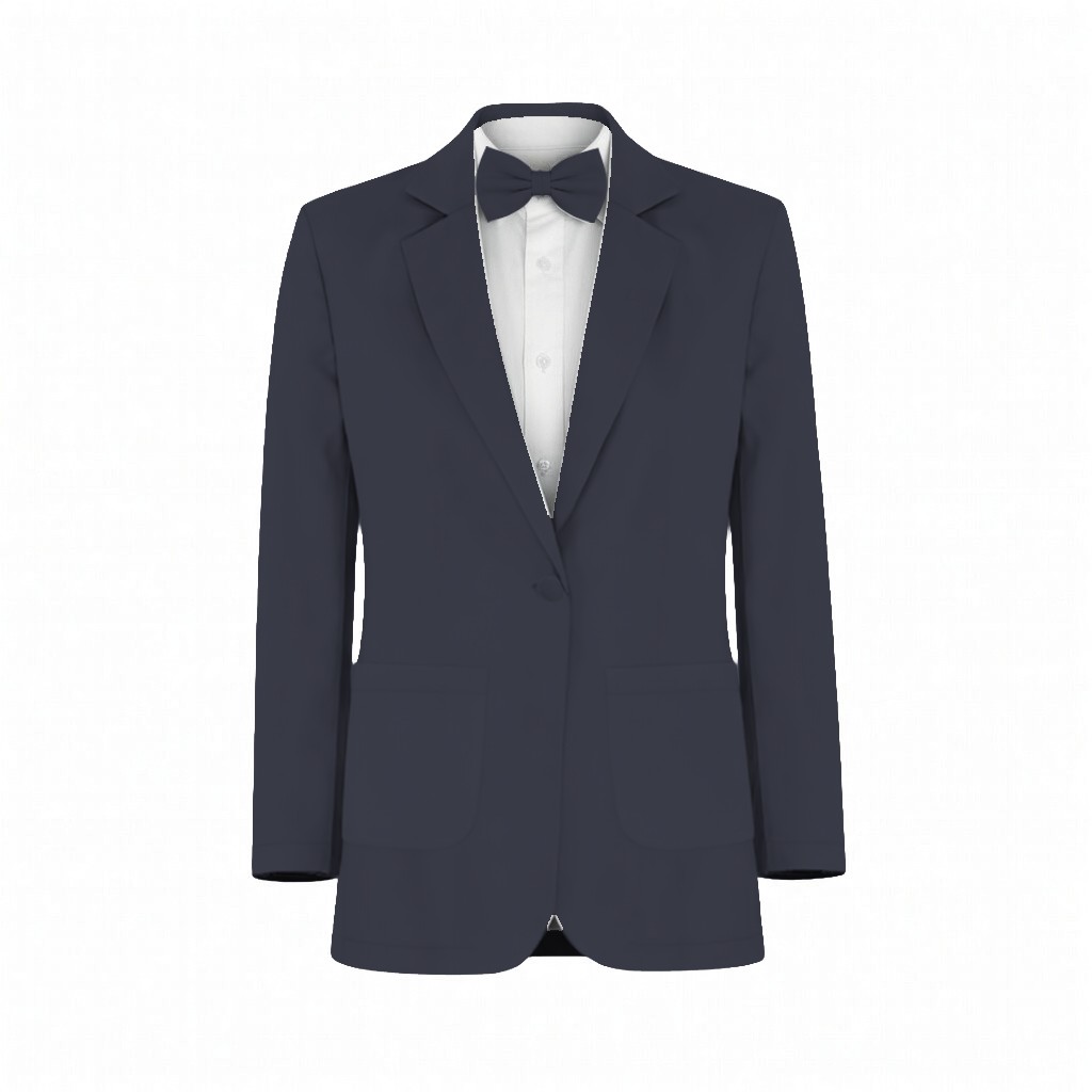 Steel Blue Velvet Suit and Tuxedo – Exact Color Match for Kennedy Blue Bridesmaid Dresses - Image 2