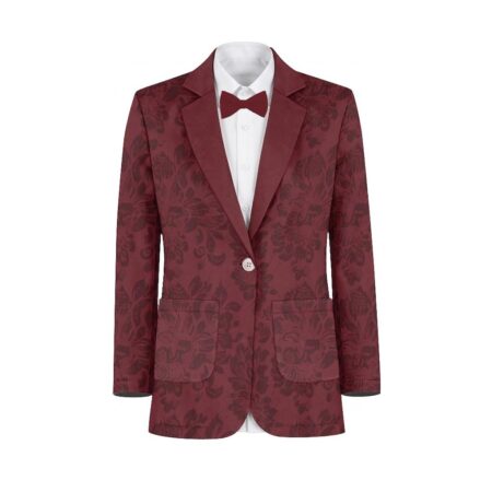 Bean Red Shrubbery Suit and Tuxedo – Exact Color Match for Lulus Bridesmaid Dresses