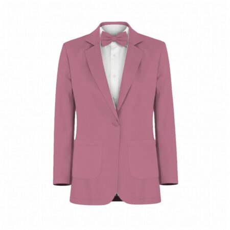 Hot Pink Chiffon Suit and Tuxedo – Exact Color Match for Revelry Bridesmaid Dresses