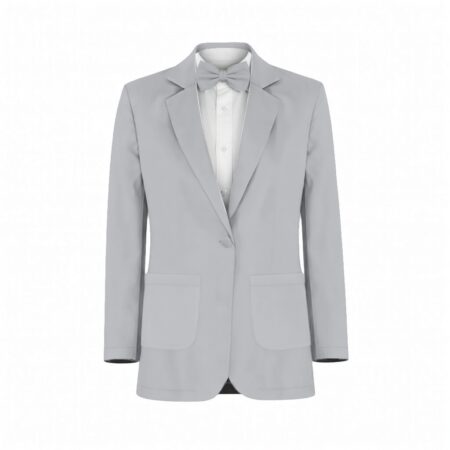 Light Blue Chiffon Suit and Tuxedo – Exact Color Match for Revelry Bridesmaid Dresses