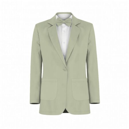 Matcha Chiffon Suit and Tuxedo – Exact Color Match for Revelry Bridesmaid Dresses