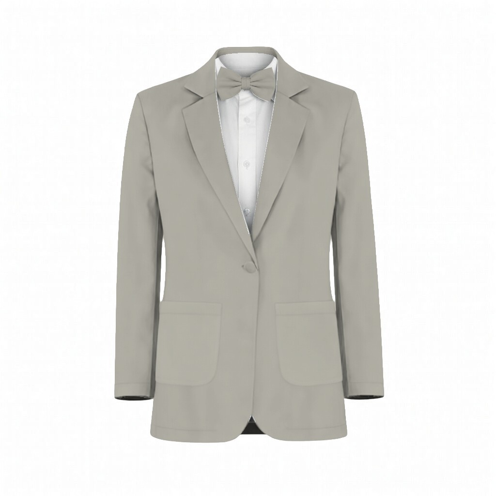 Moss Chiffon Suit and Tuxedo – Exact Color Match for Revelry Bridesmaid Dresses - Image 2
