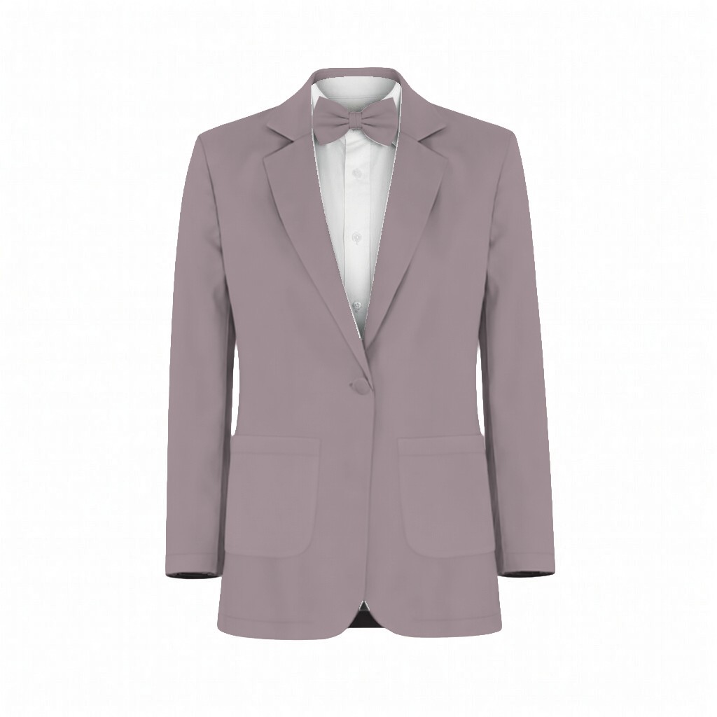 Wisteria Chiffon Suit and Tuxedo – Exact Color Match for Revelry Bridesmaid Dresses - Image 2