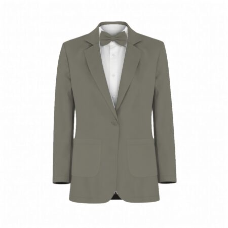 Deep Olive Crepe Suit and Tuxedo – Exact Color Match for Revelry Bridesmaid Dresses