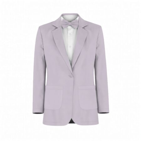 Light Lavender Crepe Suit and Tuxedo – Exact Color Match for Revelry Bridesmaid Dresses