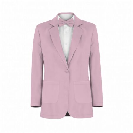 Mauve Pink Crepe Suit and Tuxedo – Exact Color Match for Revelry Bridesmaid Dresses