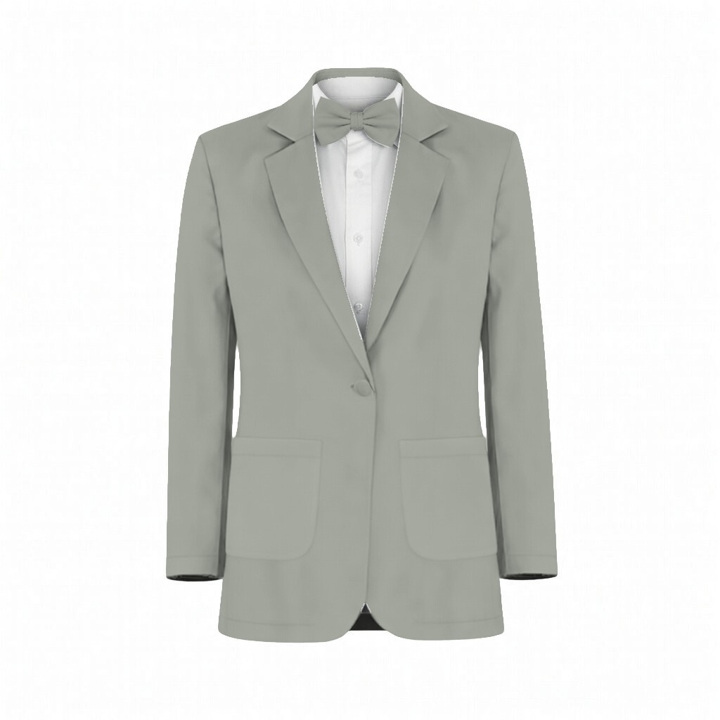 Moss Crepe Suit and Tuxedo – Exact Color Match for Revelry Bridesmaid Dresses - Image 2