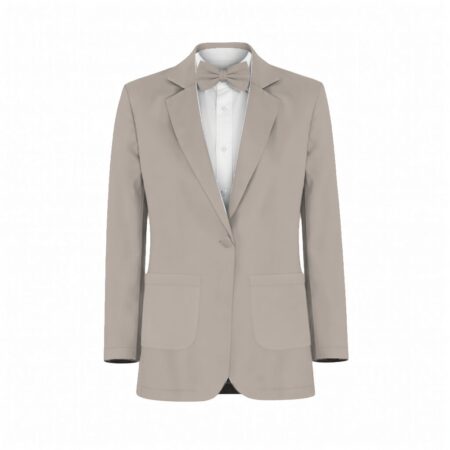 Silver Sage Crepe Suit and Tuxedo – Exact Color Match for Revelry Bridesmaid Dresses