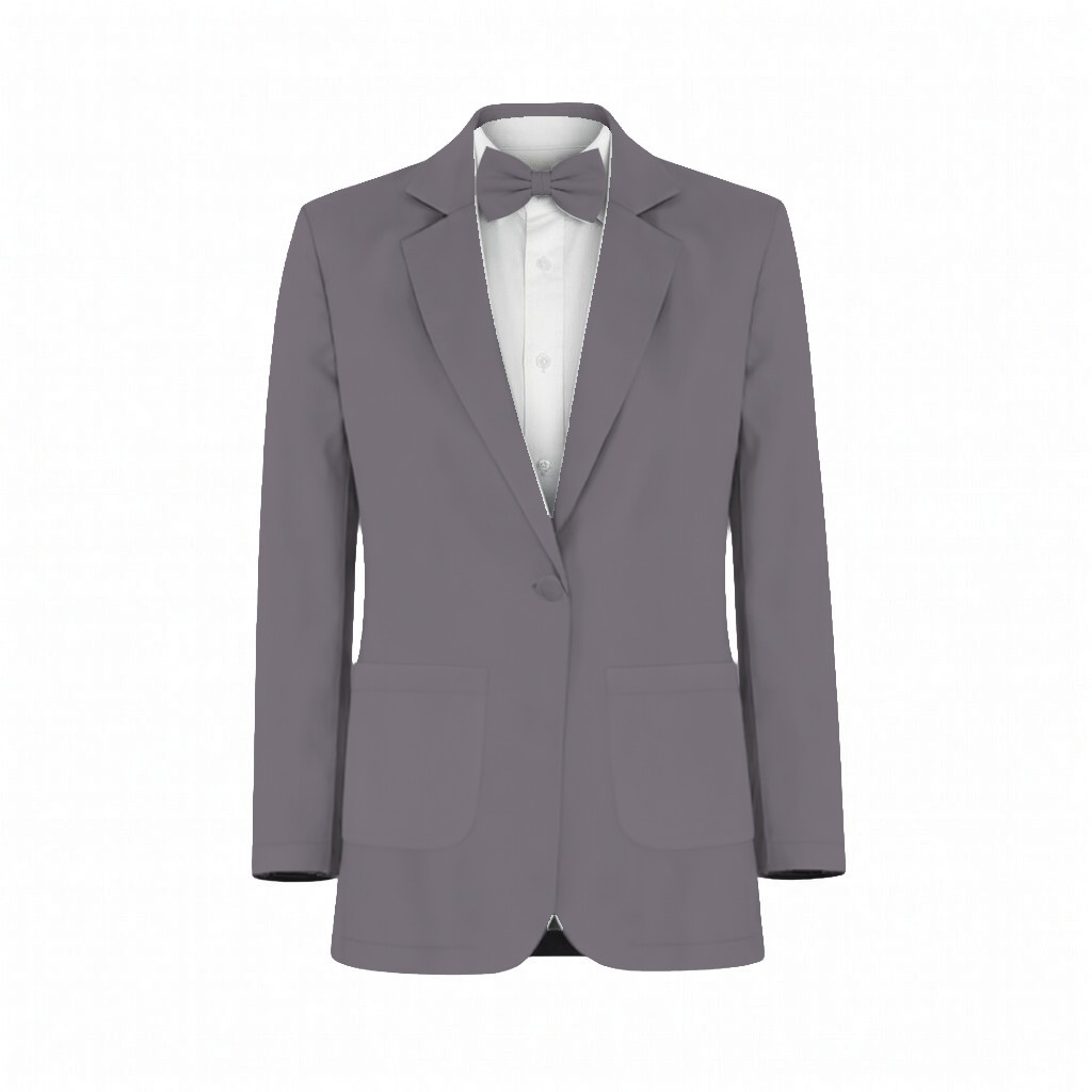 Navy Floral Burnout Velvet Suit and Tuxedo – Exact Color Match for Revelry Bridesmaid Dresses - Image 2