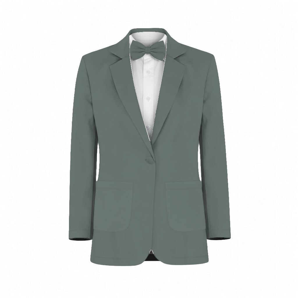 Emerald Geo Sequin Suit and Tuxedo – Exact Color Match for Revelry Bridesmaid Dresses - Image 2
