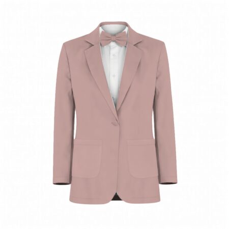 Desert Rose Satin Suit and Tuxedo – Exact Color Match for Revelry Bridesmaid Dresses
