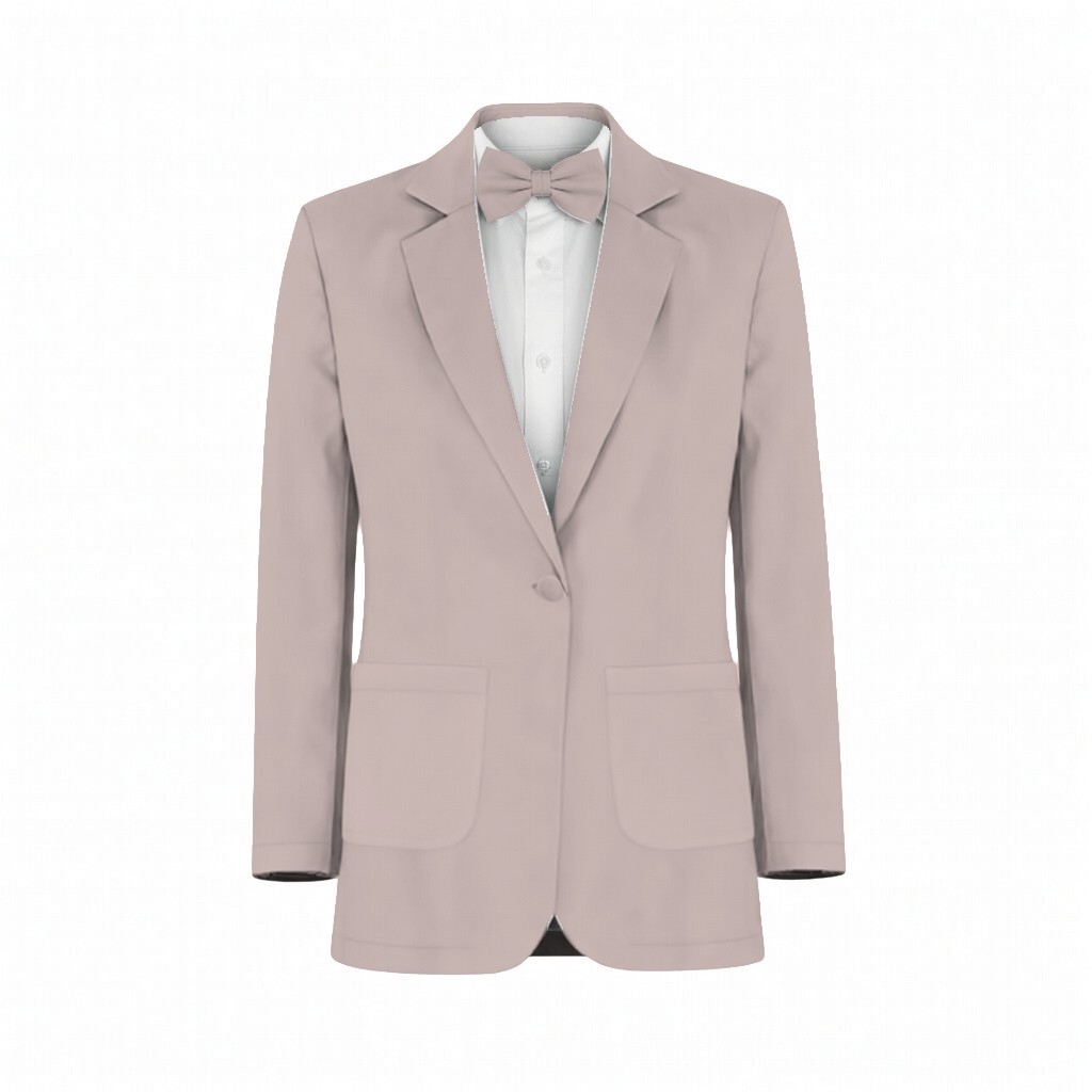 Perfect Pink Meadow Blooms Satin Floral Print Suit and Tuxedo – Exact Color Match for Revelry Bridesmaid Dresses - Image 2