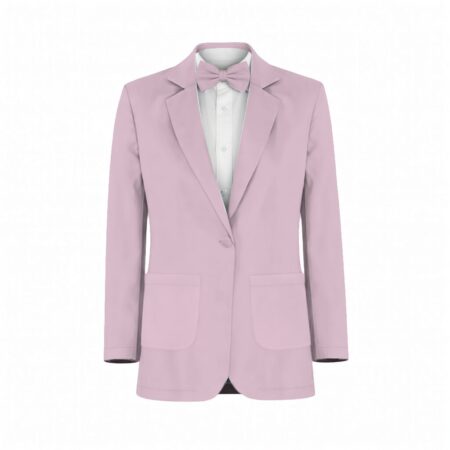 Rose Petal Satin Suit and Tuxedo – Exact Color Match for Revelry Bridesmaid Dresses