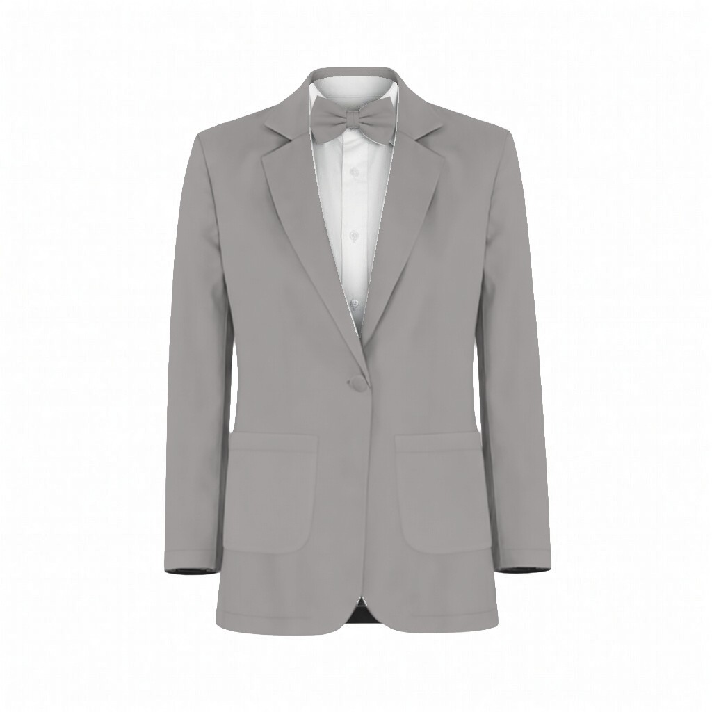 Silver Sequin Suit and Tuxedo – Exact Color Match for Revelry Bridesmaid Dresses - Image 2
