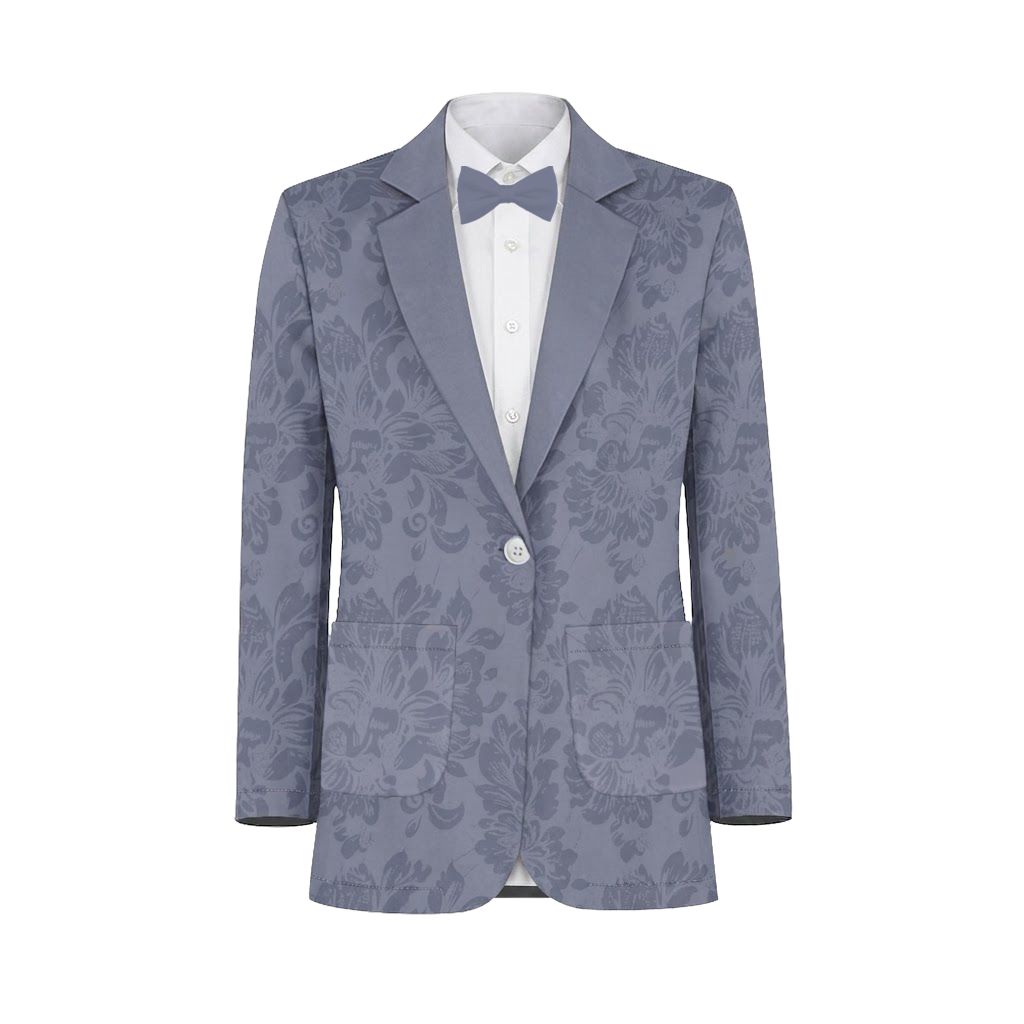 Steal Blue Shrubbery Suit and Tuxedo – Exact Color Match for Revelry Bridesmaid Dresses - Image 2