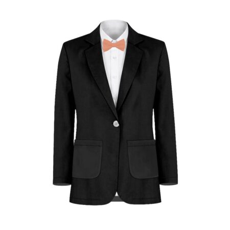 Tangerine Black Suit and Tuxedo – Exact Color Match for Revelry Bridesmaid Dresses