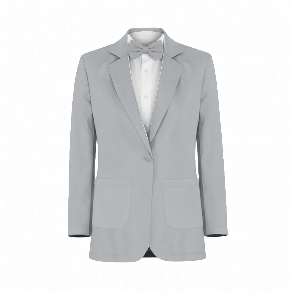 Sky Blue Tulle Suit and Tuxedo – Exact Color Match for Revelry Bridesmaid Dresses - Image 2