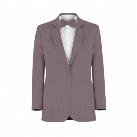 Purple Velvet Suit and Tuxedo – Exact Color Match for Revelry Bridesmaid Dresses