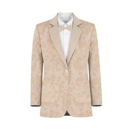 White Tan Shrubbery Suit and Tuxedo – Exact Color Match for Revelry Bridesmaid Dresses