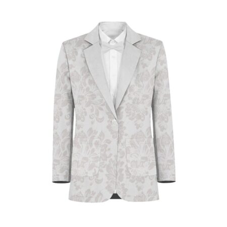 Whitepearl Shrubbery Suit and Tuxedo – Exact Color Match for Revelry Bridesmaid Dresses