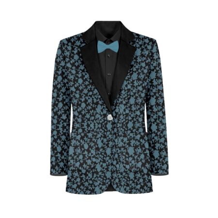 Horizon Black Vines Suit and Tuxedo – Exact Color Match for Saks Fifth Avenue Bridesmaid Dresses