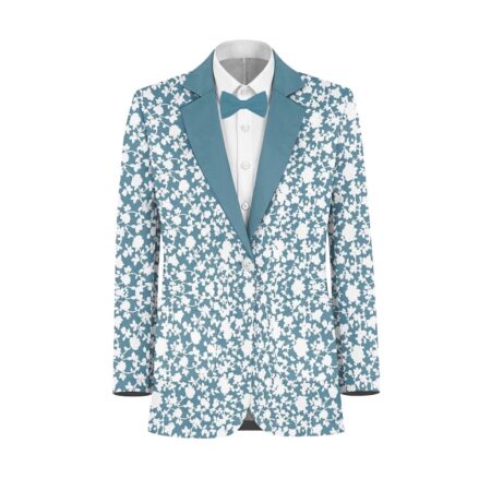 Horizon White Vines Suit and Tuxedo – Exact Color Match for Saks Fifth Avenue Bridesmaid Dresses
