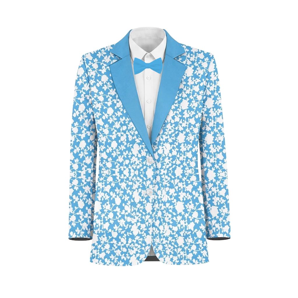 Lake White Vines Suit and Tuxedo – Exact Color Match for Saks Fifth Avenue Bridesmaid Dresses - Image 2