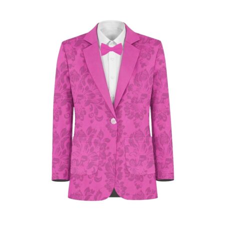 Royal Pink Shrubbery Suit and Tuxedo – Exact Color Match for Saks Fifth Avenue Bridesmaid Dresses