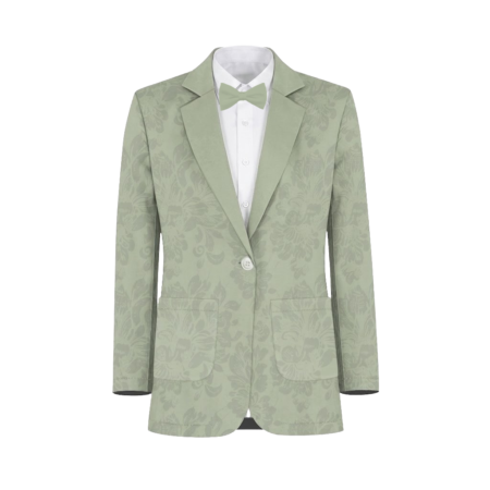 Silver Sage Shrubbery Suit and Tuxedo – Exact Color Match for Show Me Your Mumu Bridesmaid Dresses