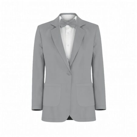 Pewter Charmeuse Suit and Tuxedo – Exact Color Match for Stacees Bridesmaid Dresses