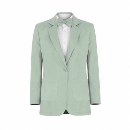 Agave Green Chiffon Suit and Tuxedo – Exact Color Match for Stacees Bridesmaid Dresses