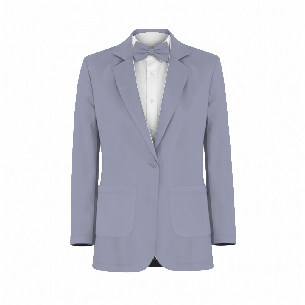 Dusty lavender Chiffon Suit and Tuxedo – Exact Color Match for Stacees Bridesmaid Dresses - Image 2