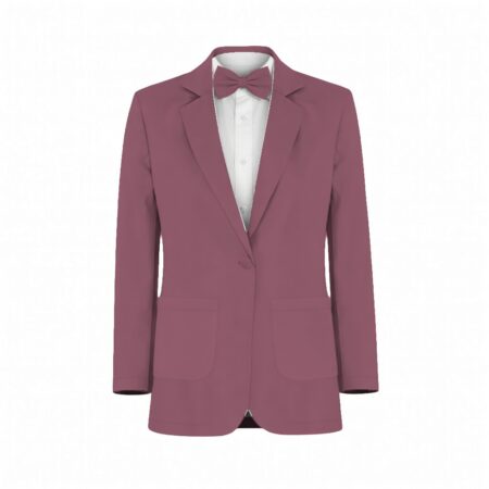 Desert Rose Chiffon Fabric Suit and Tuxedo – Exact Color Match for Stacees Bridesmaid Dresses