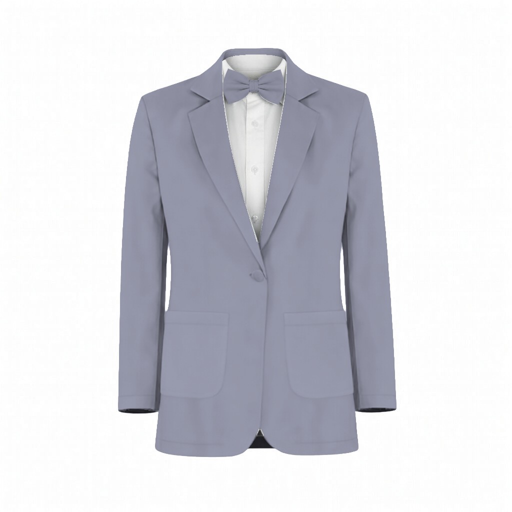 Dusty lavender Chiffon Fabric Suit and Tuxedo – Exact Color Match for Stacees Bridesmaid Dresses - Image 2