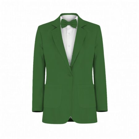 Hunter Green Chiffon Fabric Suit and Tuxedo – Exact Color Match for Stacees Bridesmaid Dresses