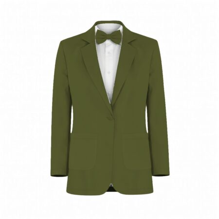 Olive Chiffon Fabric Suit and Tuxedo – Exact Color Match for Stacees Bridesmaid Dresses