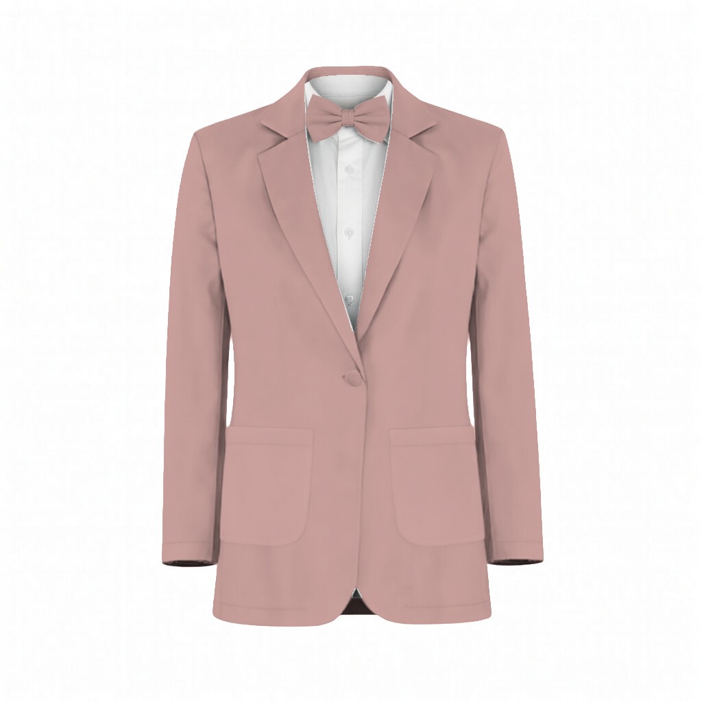 Quartz Chiffon Fabric Suit and Tuxedo – Exact Color Match for Stacees Bridesmaid Dresses - Image 2