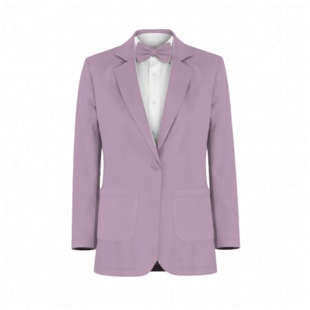 Wisteria Chiffon Fabric Suit and Tuxedo – Exact Color Match for Stacees Bridesmaid Dresses