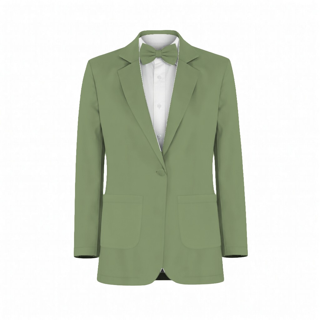 Celadon Satin Suit and Tuxedo – Exact Color Match for Stacees Bridesmaid Dresses - Image 2