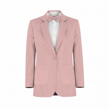 Dusty Rose Satin Suit and Tuxedo – Exact Color Match for Stacees Bridesmaid Dresses
