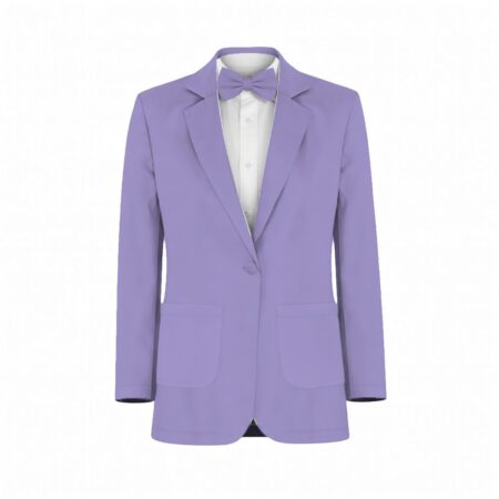 Violet Satin Suit and Tuxedo – Exact Color Match for Stacees Bridesmaid Dresses