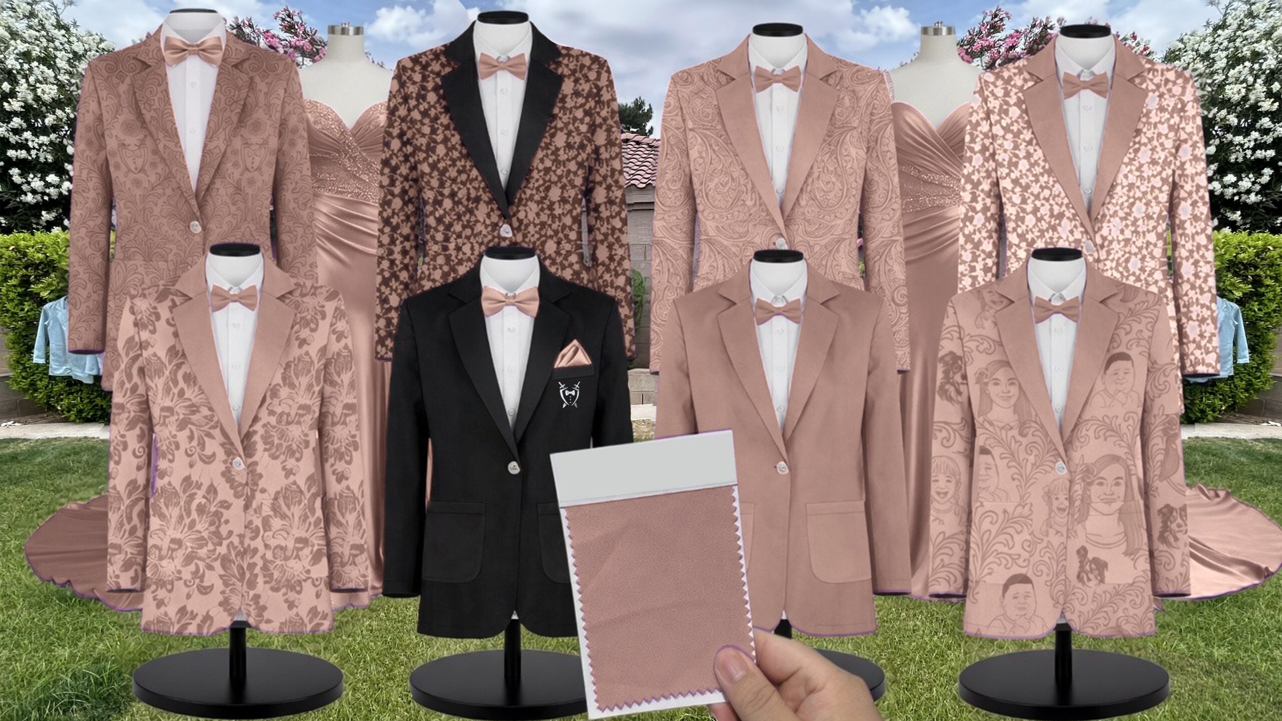 Show Me Your Mumu Dune Luxe Satin suit