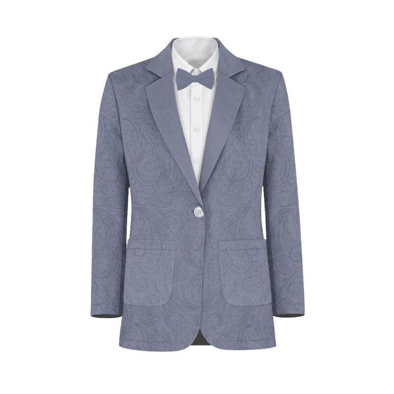 Blue Bridesmaid Dresses matching suits and tuxedos by suitux