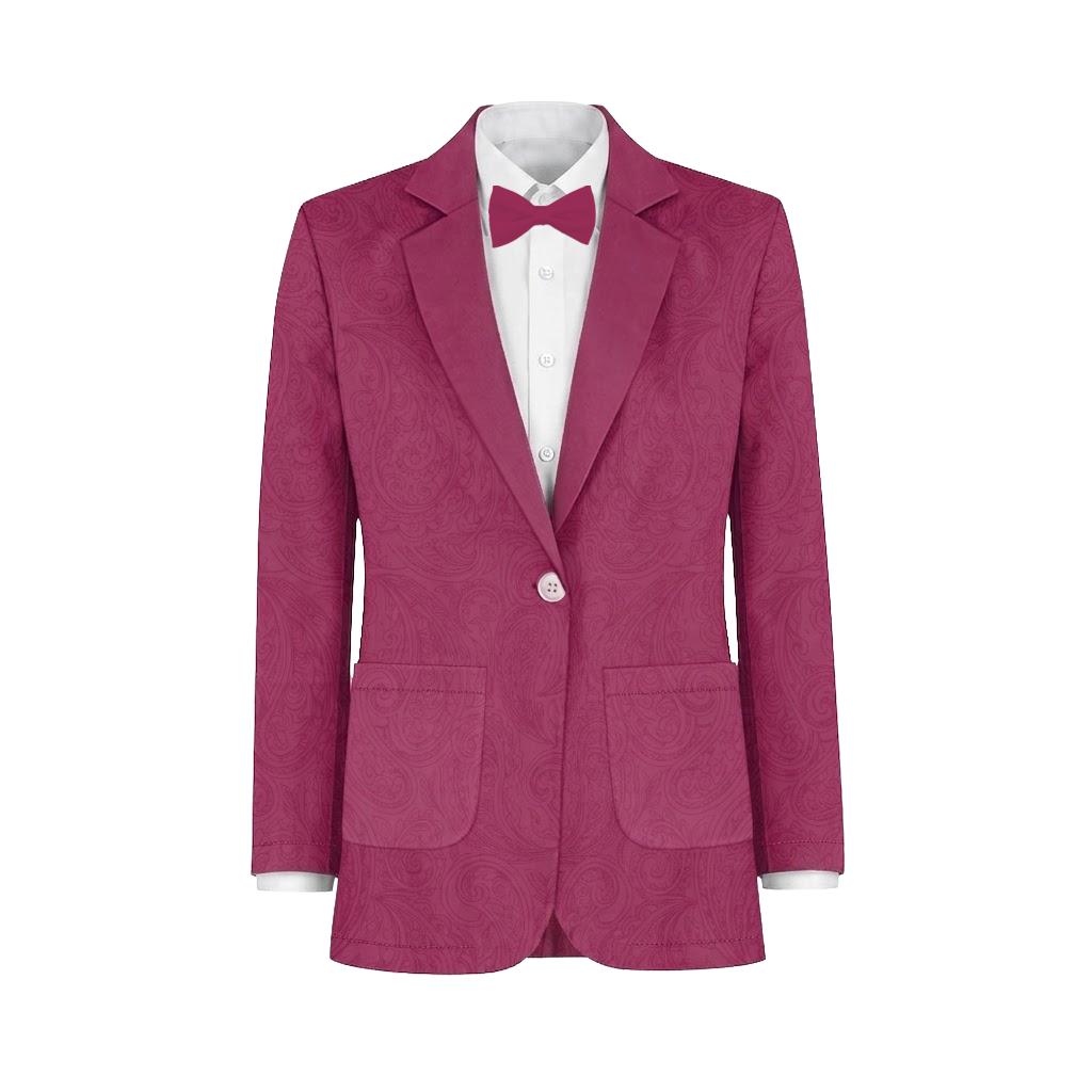 Show Me Your Mumu Bridesmaid Dresses Burgundy Rich Magenta Paisley suit