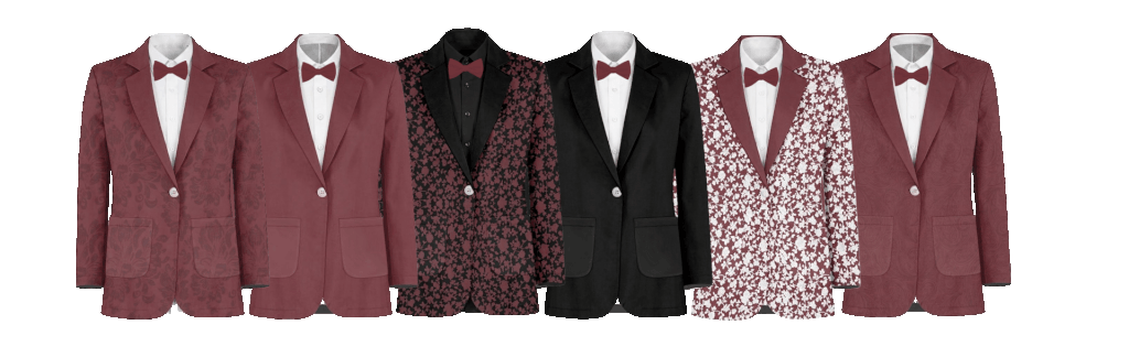 Revelry Dresses Matching Suits and Tuxedos by Suitux